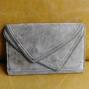 Matt & Nat vegan leather Distressed vintage look wallet clutch